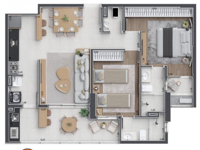Apartamento para Lançamento em Taubaté - 4