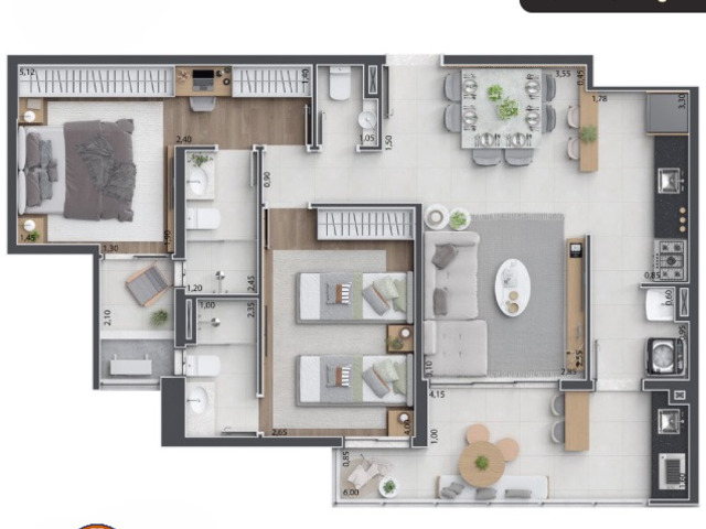 Apartamento para Lançamento em Taubaté - 5