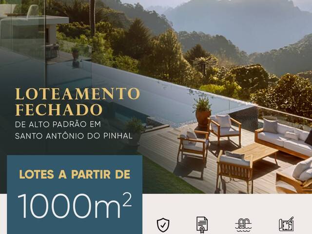 #730 - Terreno em condomínio para Lançamento em Santo Antônio do Pinhal - SP