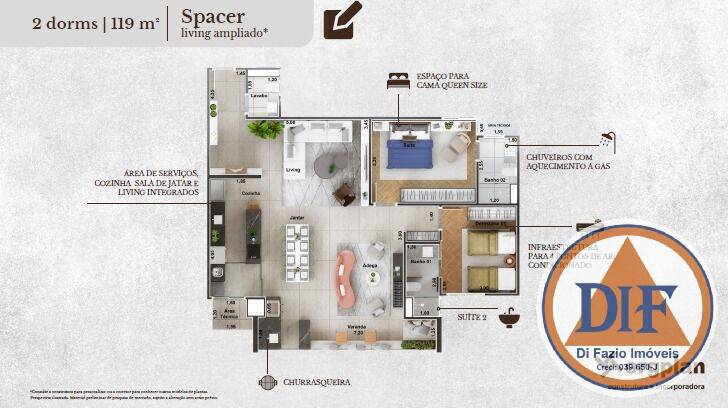 Apartamento, 3 quartos, 119 m² - Foto 18